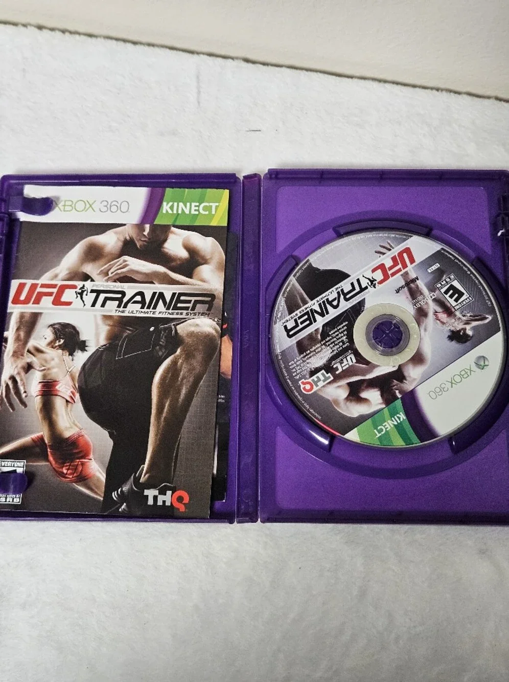 Microsoft Xbox Game: Gears of War UFC Trainer Video Games Kinect